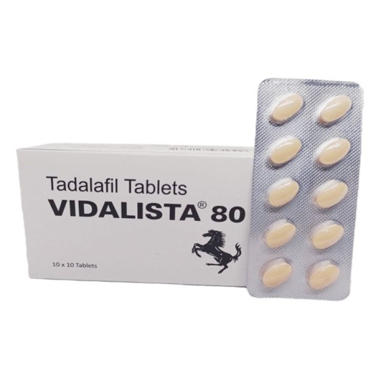 How does Vidalista 80 tadalafil tablet last? | Meds4gen