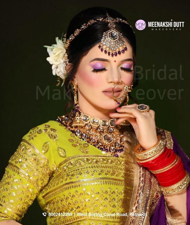 Perfect Bridal Makeup in Patna at Meenakshi Dutt Makeover & Academy