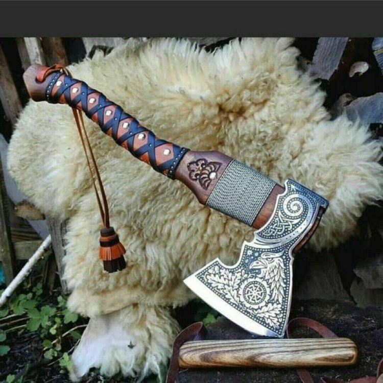Legendary Craftsmanship | Unveiling the Handmade New Viking Axe
