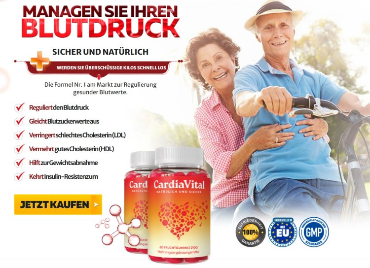 CardiaVital Blood Gummies Deutschland (DE, AT, CH) Bewertungen [Aktualisiert 2024]