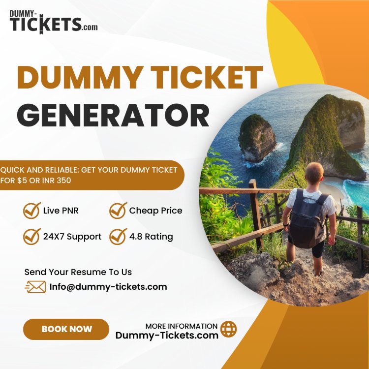 Dummy Ticket Generator