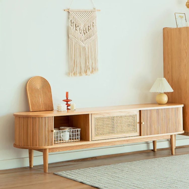 How to Improve Your Home: Enhance Your Living Space with a Rattan TV Unit from Nismaaya Decor