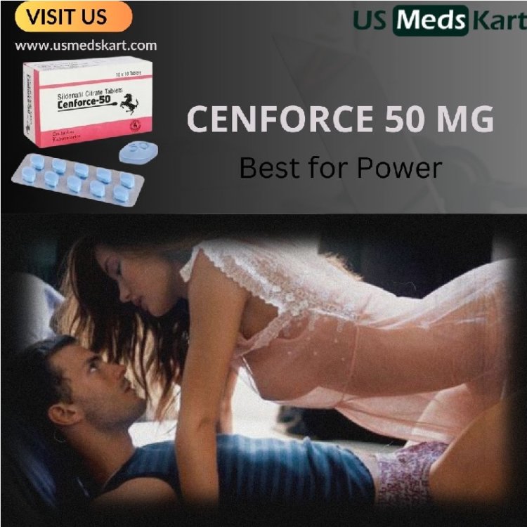 Cenforce 50 mg tablet helps to maintain a firm erection