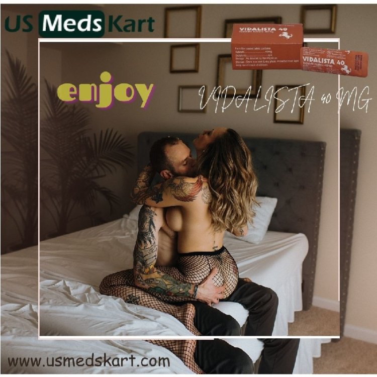 Vidalista 40 mg tablet is a prescription medicine that treats ED