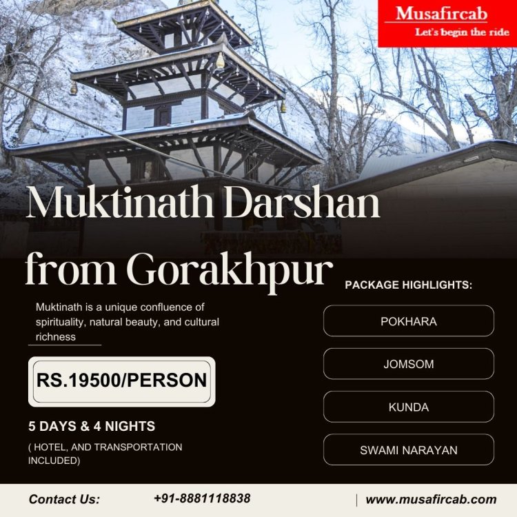 Gorakhpur to Muktinath Tour Package, Muktinath Tour Package from Gorakhpur