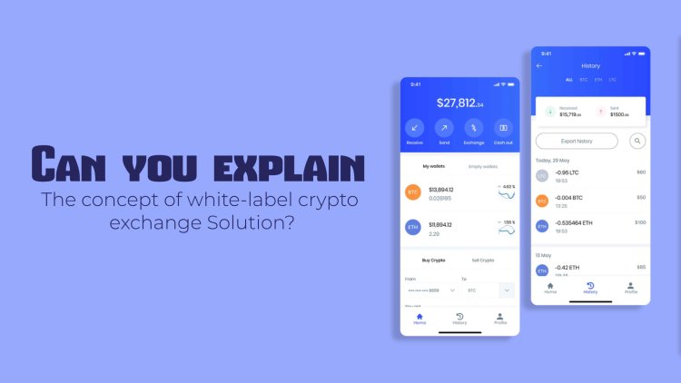 Can you explain the concept of white-label cryptocurrency exchange software?