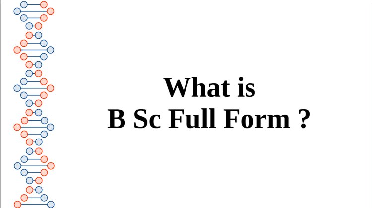 Understanding the B Sc Full Form: A Simple Guide