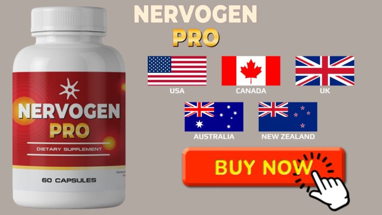 Nervogen Pro Nerve Support Formula (USA, UK, CA, AU & NZ) Official Website, Working, Price & Reviews [Updated 2024]