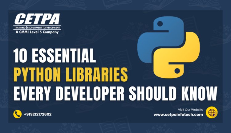 10 Essential Python Libraries Every Developer Should Know