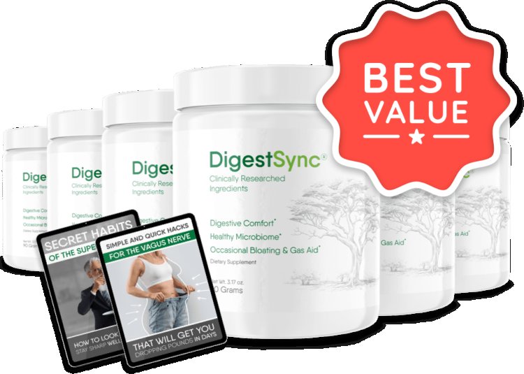 DigestSync (USER UPDATES) Help To Boosts Digestion, Reducing Bloating And Fix Stomach Issues