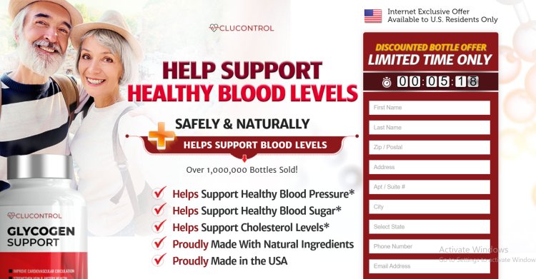 CluControl Glycogen Support Price In USA Working, Benefits & Reviews [2024]