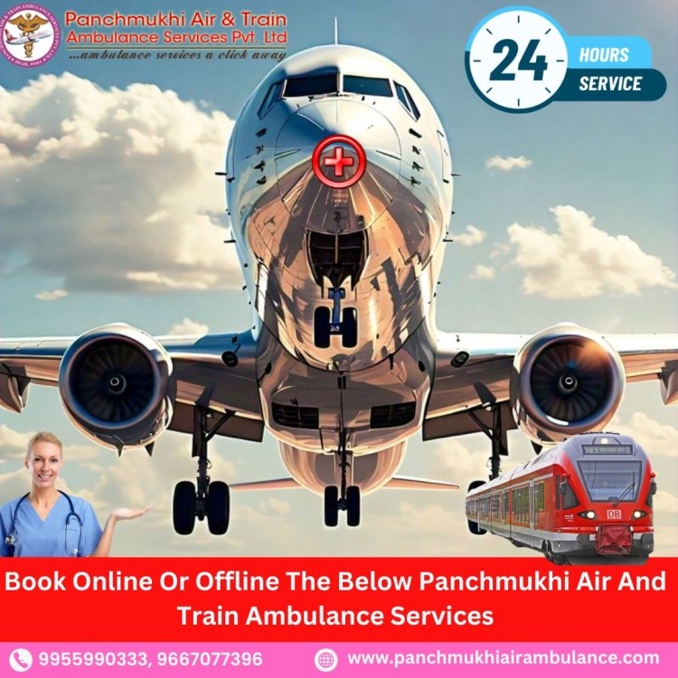 Panchmukhi Train Ambulance in Guwahati - Always available with the best service for the patients