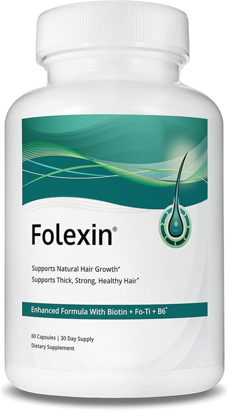 How does Folexin work to address the root causes of hair loss and thinning?