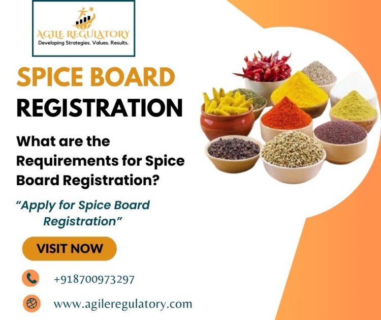 What are the Requirements for Spice Board Registration?