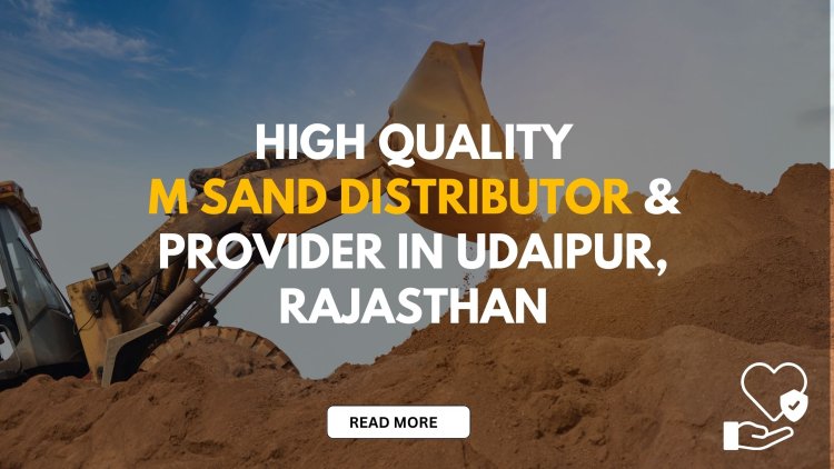 Premium Manufactured Sand for Sustainable Construction