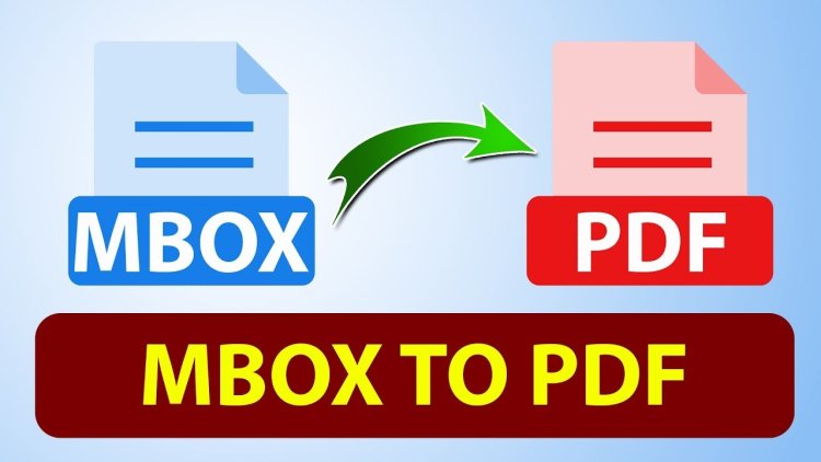 Conversion solution for MBOX files to PDF
