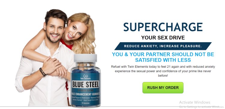 Blue Steel Male Enhancement Gummies Official Website, Working, Price In USA & Reviews [Updated 2024]
