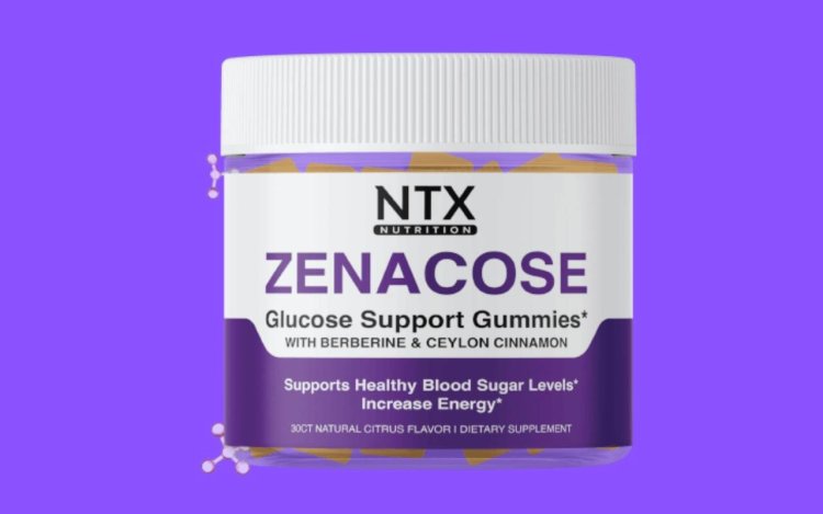 How do NTX Nutrition Zenacose Glucose Support Gummies help manage blood sugar levels?