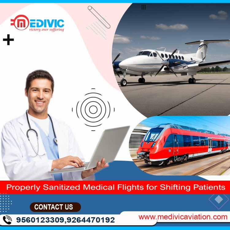 Get a Medivic Train Ambulance in Patna at 24 Hrs Available with Medical Facility