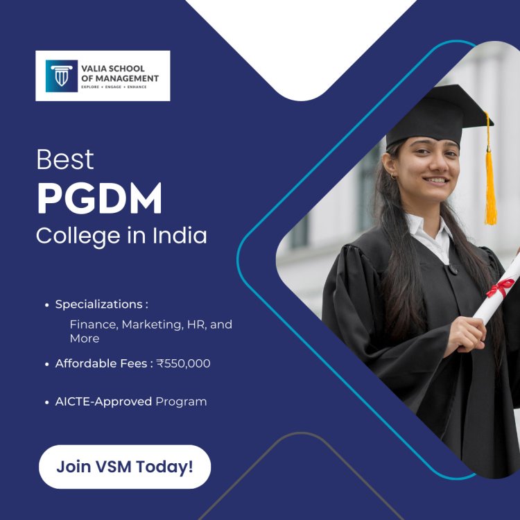Top PGDM College in India | VSM Course Details & Admissions