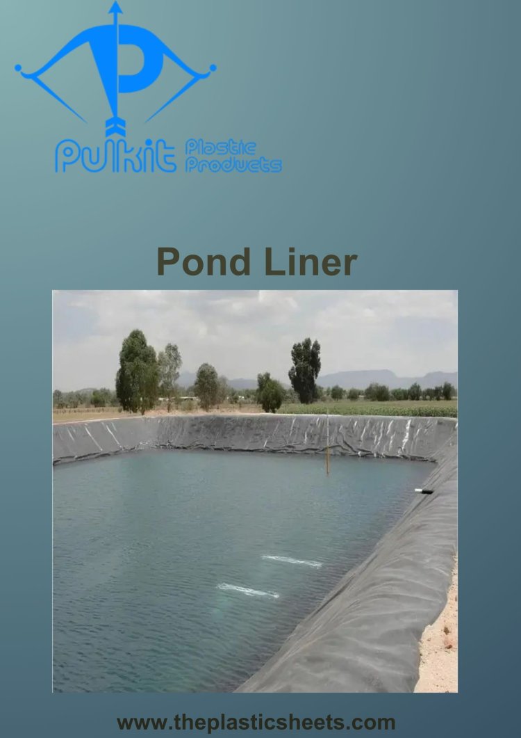 Transform Your Outdoor Space with Long-Lasting Pond Liners