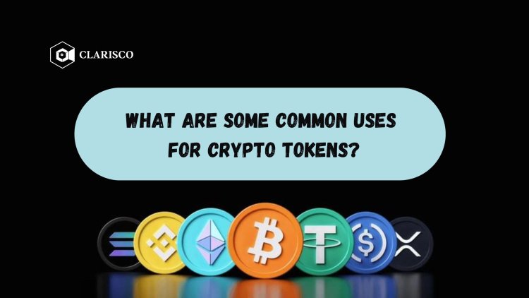 What are some common uses for crypto tokens?