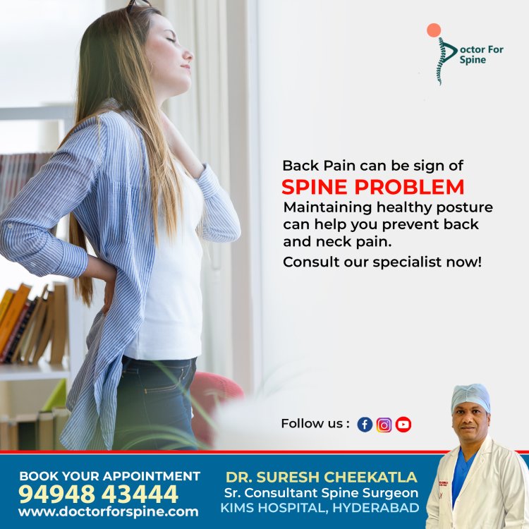 Best Spine Specialist in Hyderabad - Dr. Suresh cheekatla