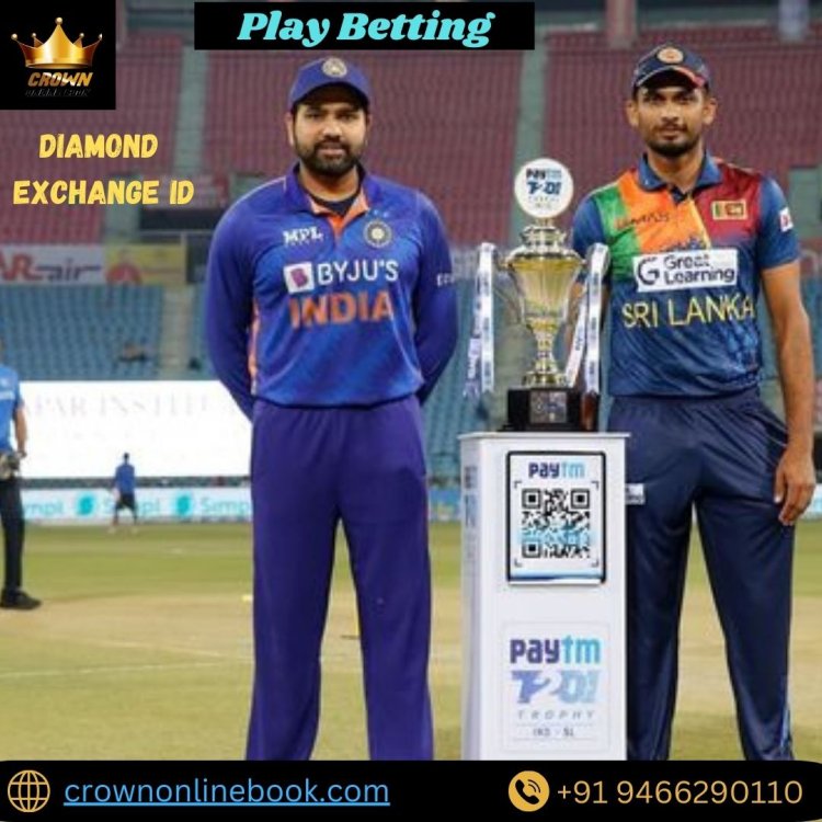 Obtain the Diamond Exchange ID to place bets on the India vs Sri Lanka T20 Match.