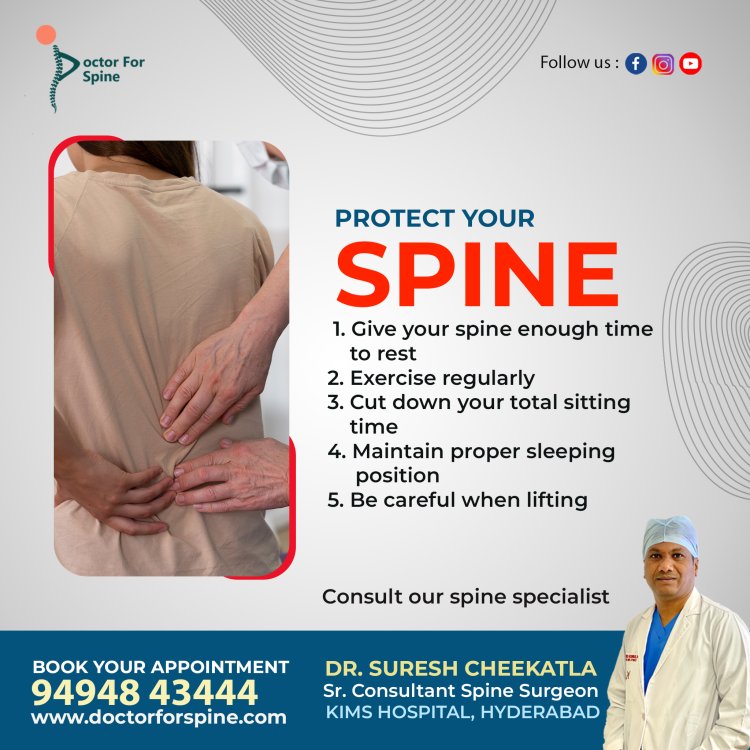 Best Spine Surgery Treatment in Hyderabad - Dr. Suresh Cheekatla