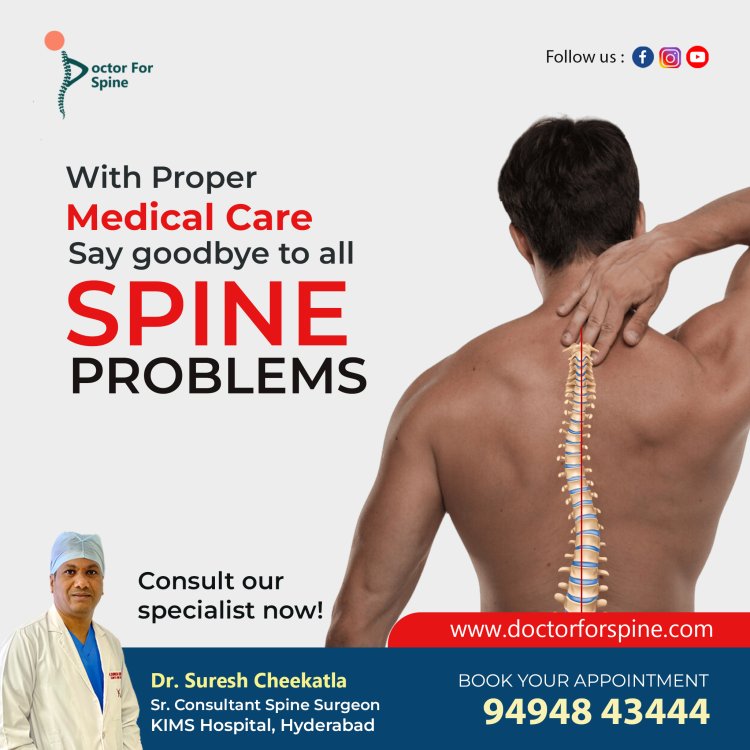 Spine Surgeon in Hyderabad - Dr. Suresh Cheekatla