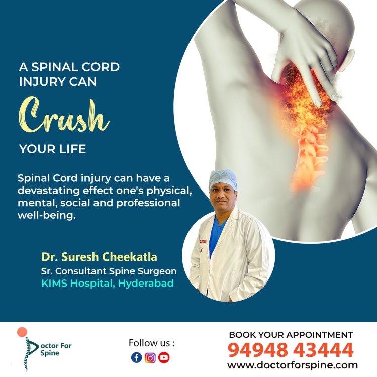 Best spine surgeon in hyderabad - Dr. Suresh cheekatla