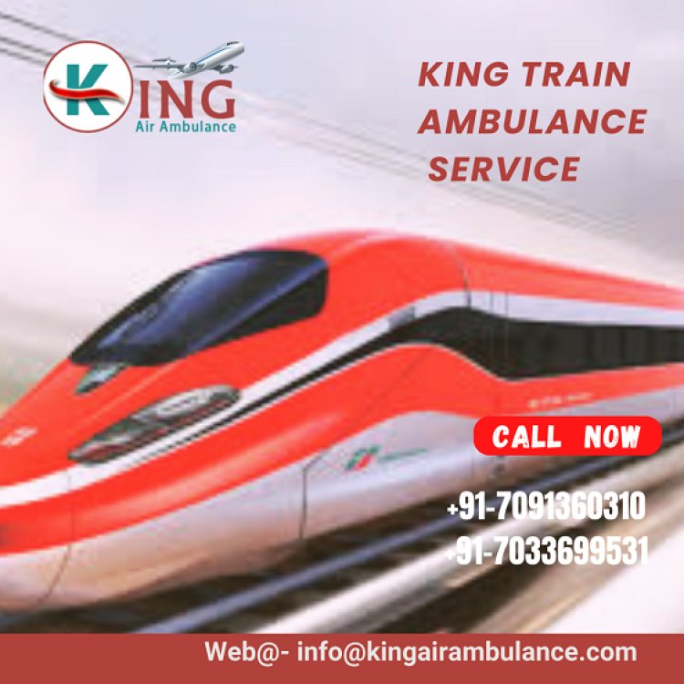 Pick King Train Ambulance Services In Varanasi  For Hi Teach Medical Facility