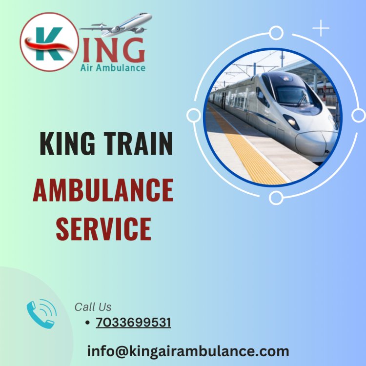 Pick  King Train Ambulance Service In Siliguri With  PICU Features