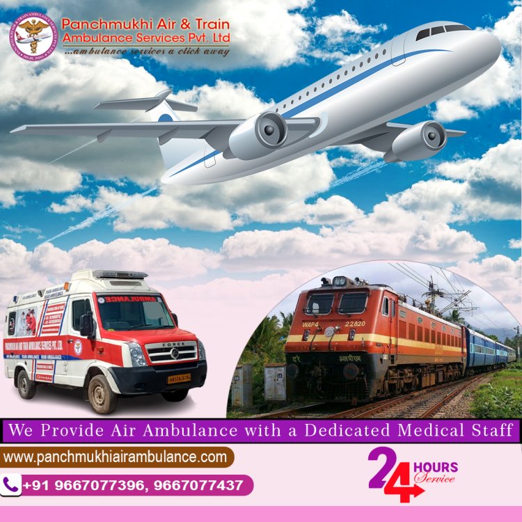 Panchmukhi Train Ambulance in Patna is Providing Medical Transport with Safety and Comfort