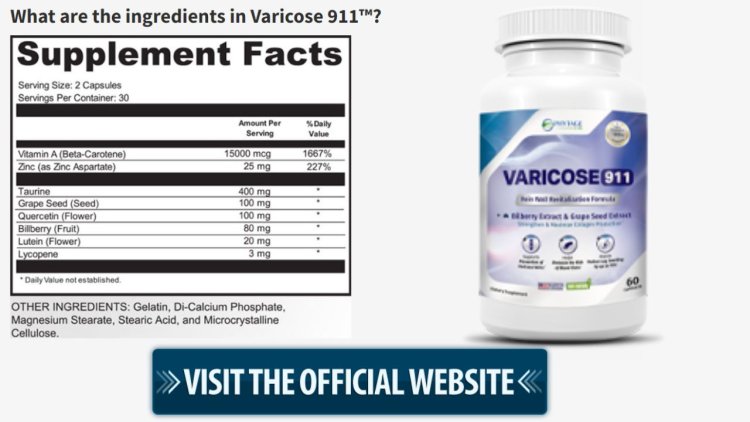 PhytAge Labs Varicose 911 USA, UK, AU, NZ, CA [Updated 2024]: Official Website, Working, Benefits & Order Now