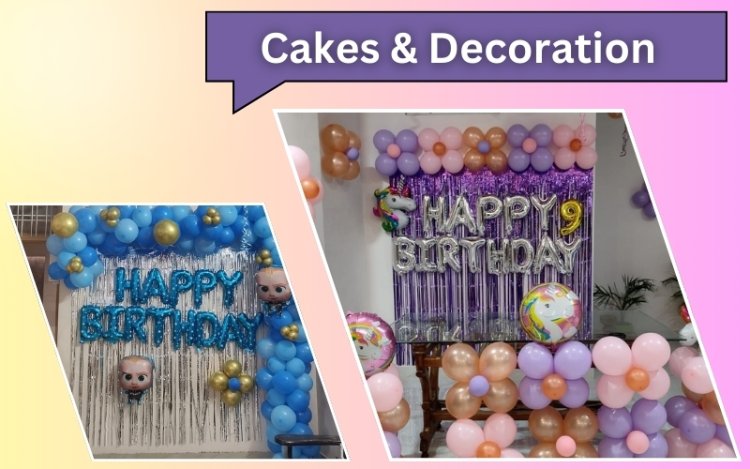 Balloon Party Decoration in Indore -  Cakes & Decoration