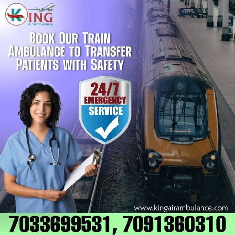 Get King ICU Train Ambulance in Kolkata for Emergency Patient Transport