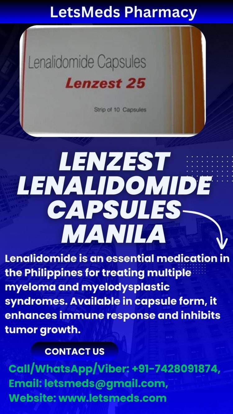 Lenalid Lenalidomide Capsules Brands Online Cost Quezon City Philippines