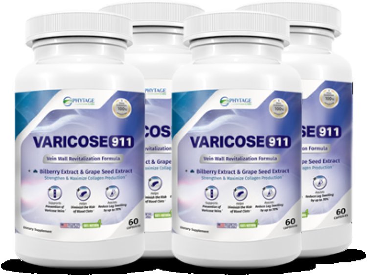 PhytAge Labs Varicose 911 (Official Report) It Does Regulate Cholesterol Levels, Diabetes