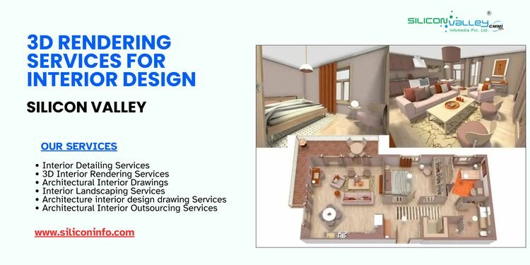 3D Rendering Services for Interior Design - Silicon Valley