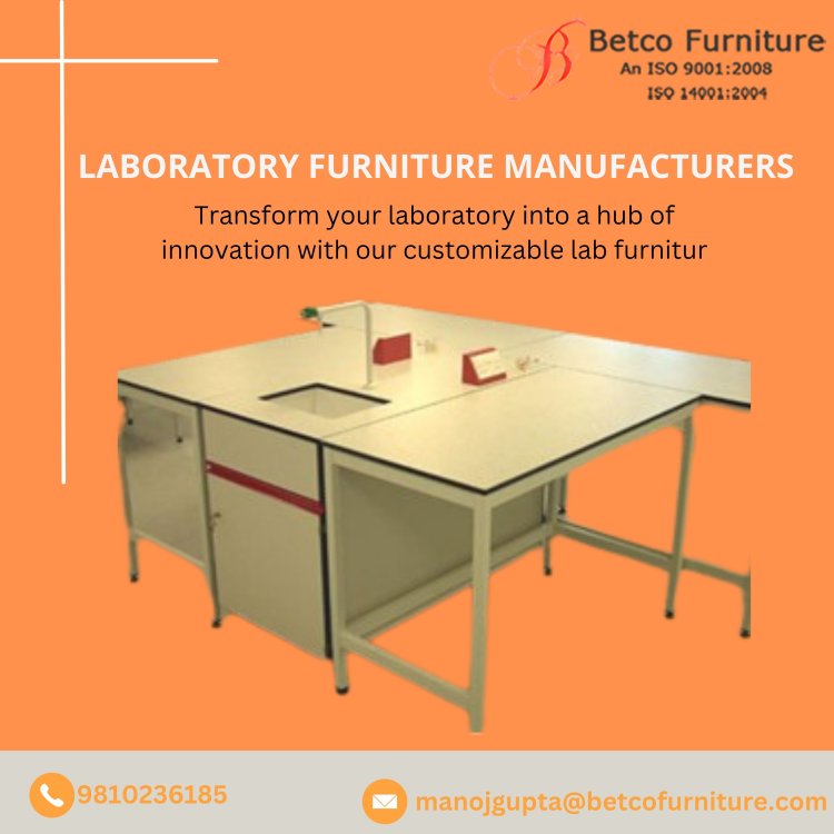 A Closer Look at Laboratory Furniture Manufacturers: Quality and Innovation
