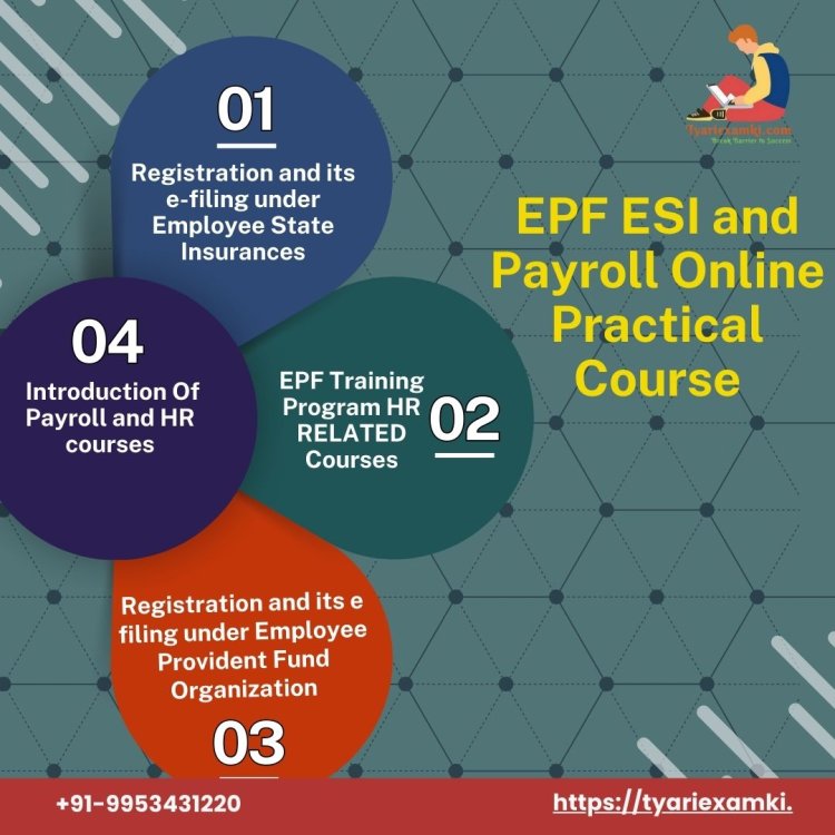 EPF ESI and Payroll Online Practical Course
