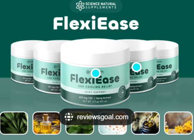 FlexiEase CBD Joint Support Cream  USA  Reviews [Updated 2024]