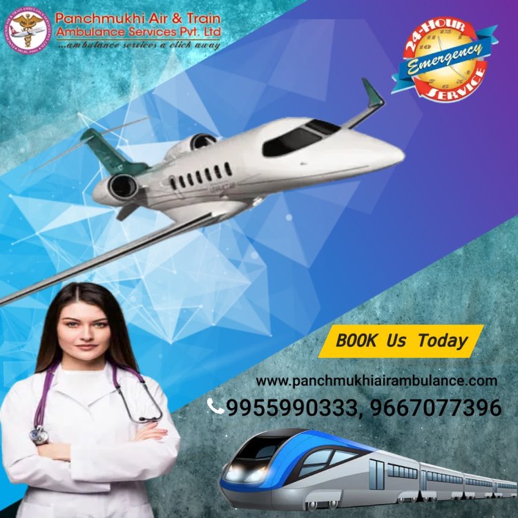 Hire Panchmukhi Train Ambulance for a safe journey Ambulance in Ranchi