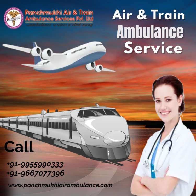 Panchmukhi Train Ambulance in Guwahati has Years of Experience in composing safer medical Transfer
