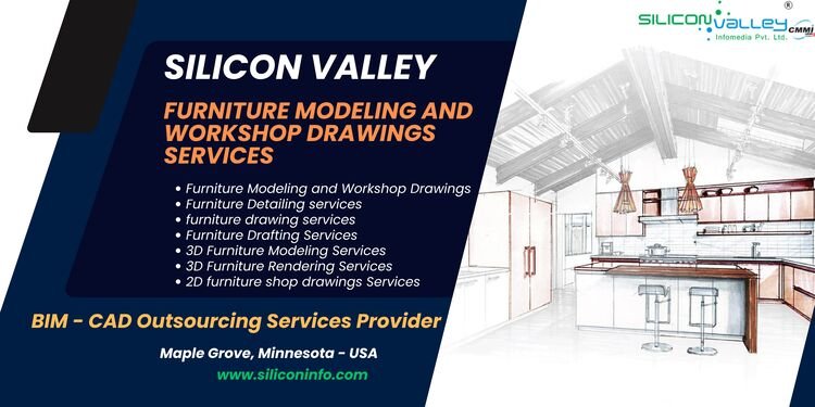 Furniture Modeling and Workshop Drawings Services Provider - USA