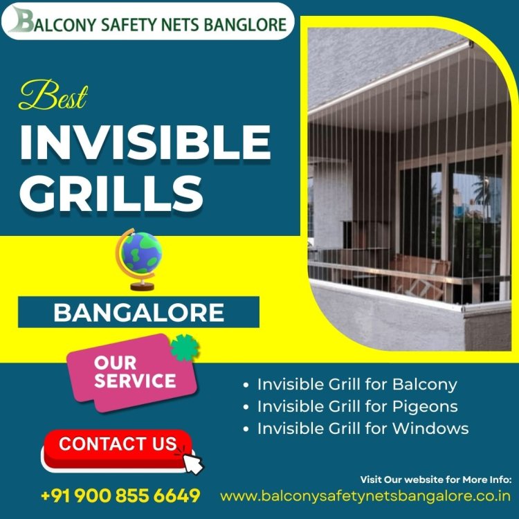 Invisible Grills in Bangalore - Venky Safety Nets