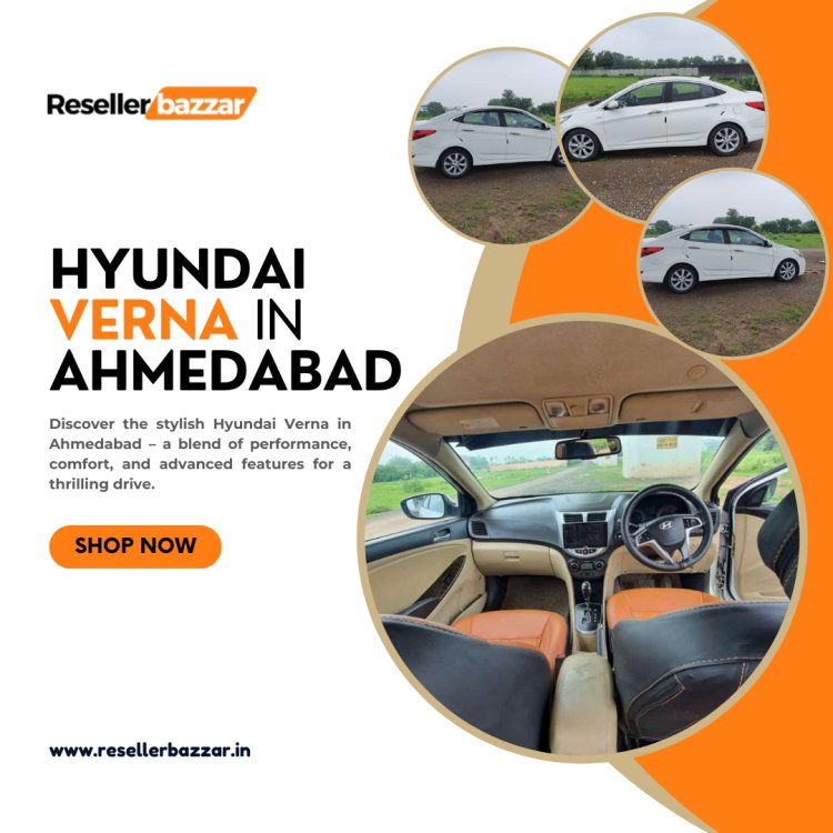 Buy Hyundai Verna 1.6 in Ahmedabad - Reseller Bazzar