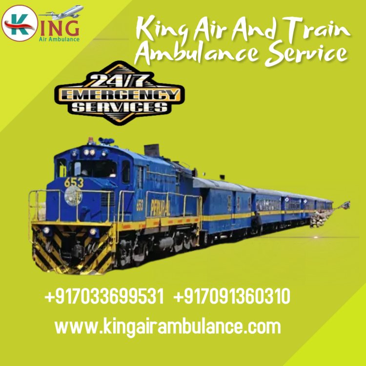 Hire Now - King Train Ambulance Services in Patna with Expert Medical Team